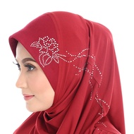 Habibi Noura Tudung Rashidah-Red