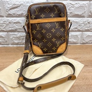 暫售_LOUIS VUITTON 路易威登 老花肩背斜背包 M45266(加碼送Dior化妝包-全新)