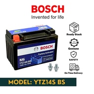 Bosch BATTERY YTZ14S BMW F700GS/F800GT/HP2 SPORT/R1200GS/HONDA CB1100/CB1100EX