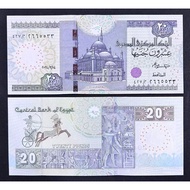 埃及 Egypt 20 Pounds（2022 Year） UNC Real Note