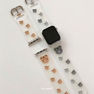 韓國文創 Chanibear Tiger Apple Watch Strap (2color) 手表束带