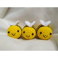 GANTUNGAN Bee Keychain/Amigurumi Bee