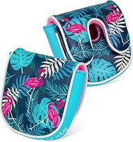 Big Teeth Golf Putter Covers Df3 Mallet Putter Headcover Magnetic Closure, Df3 Putter Cover Headcove