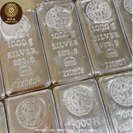 Ibriz 999.9 Pure Silver Bar 1000g