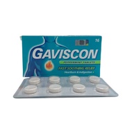 Gaviscon Peppermint 250mg Chewable Tablet 16's