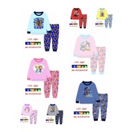 Local Seller Cuddle Me 3-8 year old Kids Pyjamas Set / Kids outing clothing Set