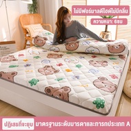 AIBE ที่นอน 3 ฟุต ที่นอนยางพาราเเท้100% พร้อมสายรัดมุม หนา  สินค้าโรงแรมนุ่ม พับเก็บได้ TOPPER ที่นอ
