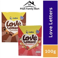 Chocolate, Strawberry JULIES Love Letters 100g