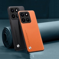 For Honor X6C Case Ultra-Thin Matte Soft Leather For Honor X6C 4G Back Cover Phone Casing