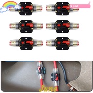 JUNE1 DC Resettable Circuit Breaker, 60A 50A 40A 30A Resettable Insurance Self Recovery Circuit Brea