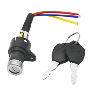 Durable Ignition Key Barrel Switch for Electric Scooters and eBikes with 3 Wires#HODRD