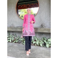 KATUN Exclusive Batik Tunic, Beautiful Batik Cotton, Quality Material/Batik Blouse/Batik Top/Batik Tunic/Women's Batik/Abu Nawas Batik