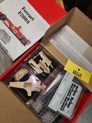 Ferrari F2004 模型套件 MFH 1/20 F2004 加水貼一張