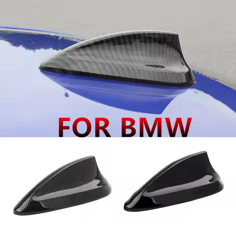 Car Shark Fin Antenna Cover ABS Antenna Decoration Cover For BMW 1 2 3 4 6 7 series X1 X2 X3 X4 X5 X