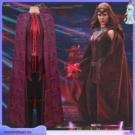 Wanda Vision Scarlet Witch Cosplay Costume Set Outfits Halloween Carnival Suit