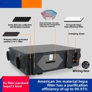 Energy Recovery Ventilation Fan (ERV) Fresh Air Recovery System