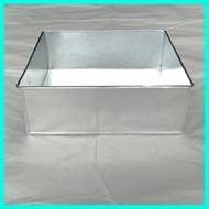 Box Tin/Square Tin/Cake Tin/Tart Cake Tin/Box Tin Made of Aluminum