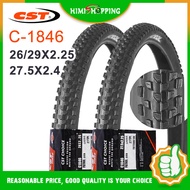 【READY STOCK】1PC CST PATROL Bicycle Tyres C1846 MTB Bike Cross-Country Tires 26/27.5/29 inch black B