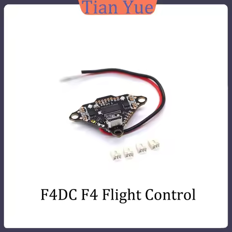 B-CUBE F4DC Brushed Flight Controller with Barometer, F4 Board for INAV Betaflight, for Micro RC Dro