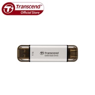 Transcend ESD310S Portable SSD -Silver (512GB/1TB/2TB)