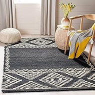 Safavieh Natural Fiber Collection NF552Z Handmade Boho Moroccan Tribal Premium Jute Area Rug, 6' x 9