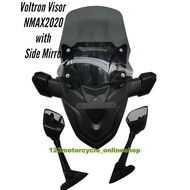 Voltron mask with Side mirror For Yamaha Nmax v2 2020 only.