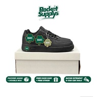 AF 1 Full Black Men's and Women's Shoes 100% New/