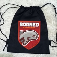 Borneo Pusamania Drawstring Bag Indonesian Football Club 100% Thick Canvas / Borneo Samarinda Sports