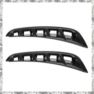 [I O J E] Front Bumper Side Air Vent Spoiler Splitter Canard for  C Class W205 C63 C180 C200 C260 C3