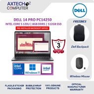 Dell 14 PRO PC14250-C5120U-8G-512G 14" FHD+ Laptop Black ( C5-120U, 8GB, 512GB, Intel, W11P )