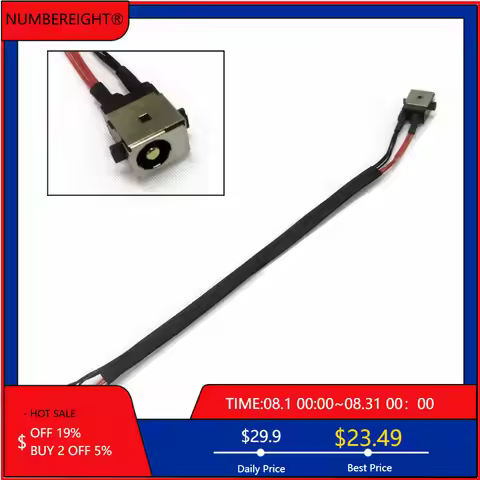 PC DC-IN Power Jack Cable For Asus K56 K56C X550 X550C X550CA X550CC X550L X550CL S56C A56C Charging