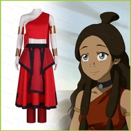 PS2 Katara Cosplay Costume - Avatar The Last Airbender Halloween Party Wear