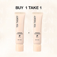 TEN TWENTY 2 in 1 Magic Color Changing Sunscreen Liquid Foundation Nude Concealer Lon