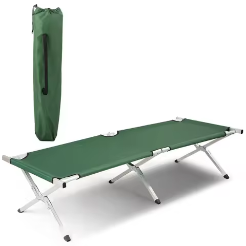 Outdoor Ultralight Portable Folding Bed Foldable Camping Bed Folding Camping Cot