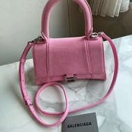 Balenciaga 巴黎世家丹寧粉 沙漏包