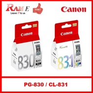 [ORIGINAL INK] Canon PG-830 830 Black / CL-831 831 Colour Ink Cartridge / Value Set (Individual Pack)