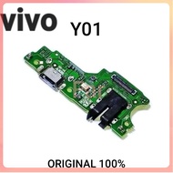 Original Vivo Y01 charger connector Original/ + Ic Charging Board Vivo Y01 Charger Connector