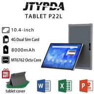 JTYPDA Huawei Pad Tablet 10.4 Inch Screen Android 12.0 MTK6762 [10GB RAM+512GB ROM] Dual SIM 4G LTE 2.4/5G WiFi Network 5MP+13MP Dual Cameras Tablet Android