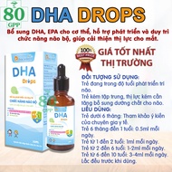 Early brain supplement DHA, EPA for the brain, DHA drops and tablets for brain and eye development E