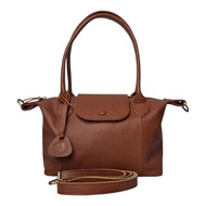 BERNIE Listiani Havana Cowhide Bag Milled Leather Hand Bag