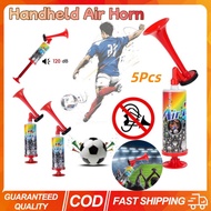 5PCS Loud Handheld Air Horn 120dB for Football Sport Event Party Stadium Cheering Noise Maker Compre