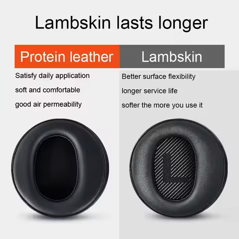 Replacement Earpads for Denon AH D2000 D5000 D7000 D 2000 5000 7000 Headset Headphones Leather Sleev