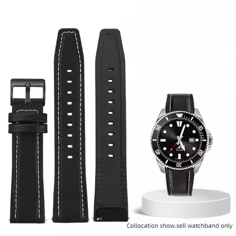 22mm For Casio Mdv-106 Mdv-107 Water Ghost Watch MDV106 MDV107 Diving Silicone Rubber Men Watchband 