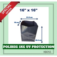 POLYBAG / POLIBEG 1KG 16X16