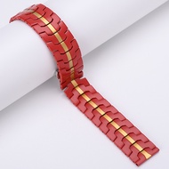 Dây đeo bằng thép không gỉ sang trọng cho Huawei Watch 5 46mm Vòng đeo tay bằng kim loại titan cho H