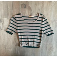 with it store Crop Top Second Hand