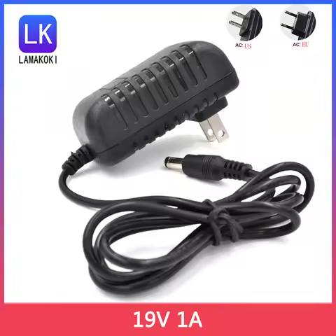 AC/DC Adapter 19V 1000mA Power Supply Chager 19V 1A for Sweep Robot Vacuum Cleaner