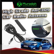 Ant-309 Universal Car Fm Radio Car Radio Antenna - Universal Car Fm Radio Antenna Patch Black Radio 