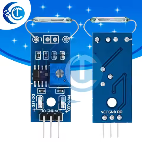 1PCS/5PCS G123-08 LM393 Reed Sensor Module Magnetron Module Reed Switch Magnetic Switch for arduino 