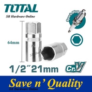 TOTAL ½”X21MM SPARK PLUG SOCKET